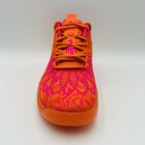 Puma MB.01 \'Mash Up\' Orange Pink Sneaker 312855 01 Men Size 11.5 Shoe New main image 4